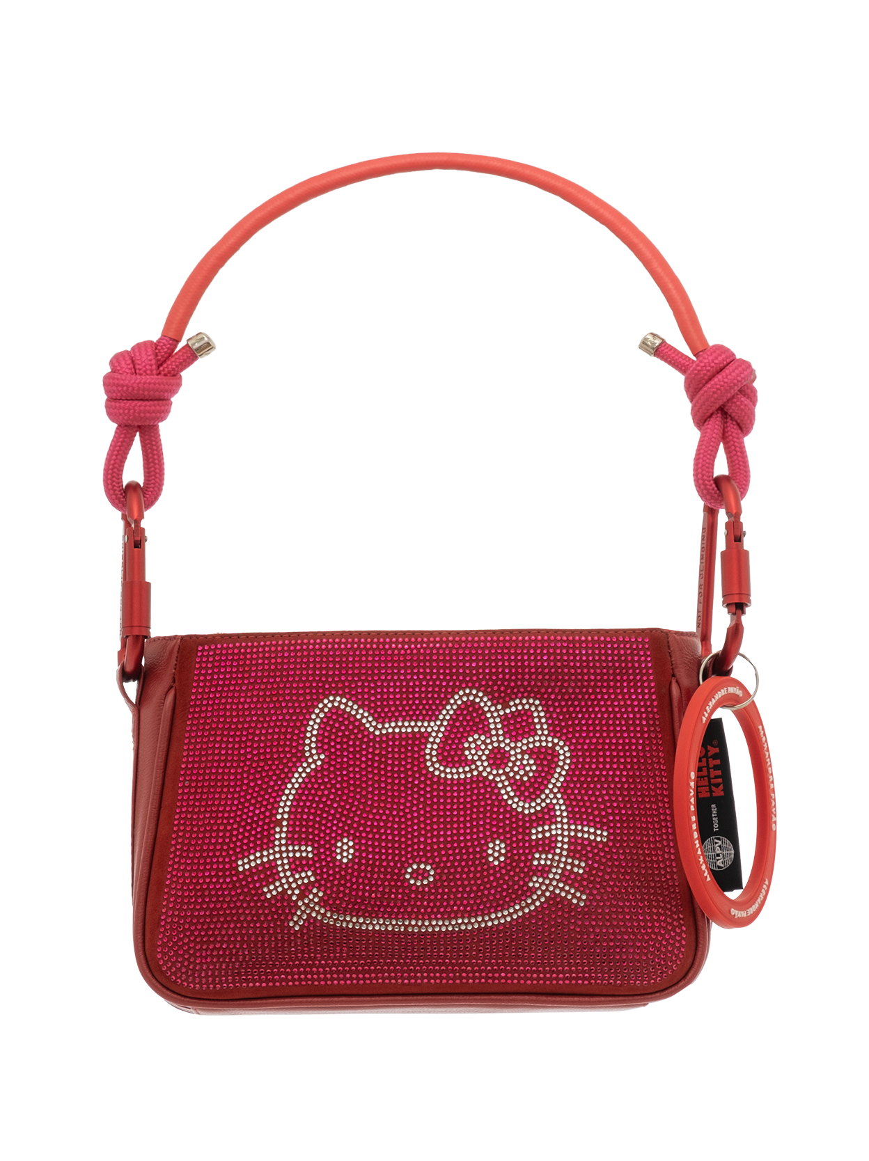 SASHA CRYSTAL BAG HELLO KITTY - VERMELHO