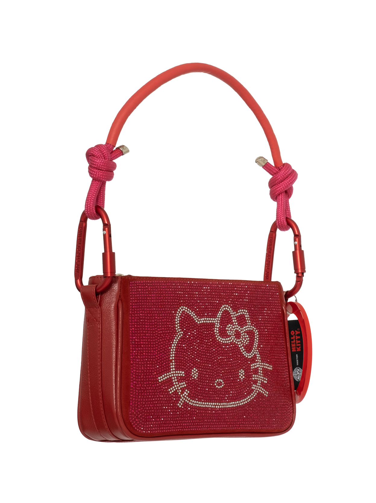 SASHA CRYSTAL BAG HELLO KITTY - VERMELHO