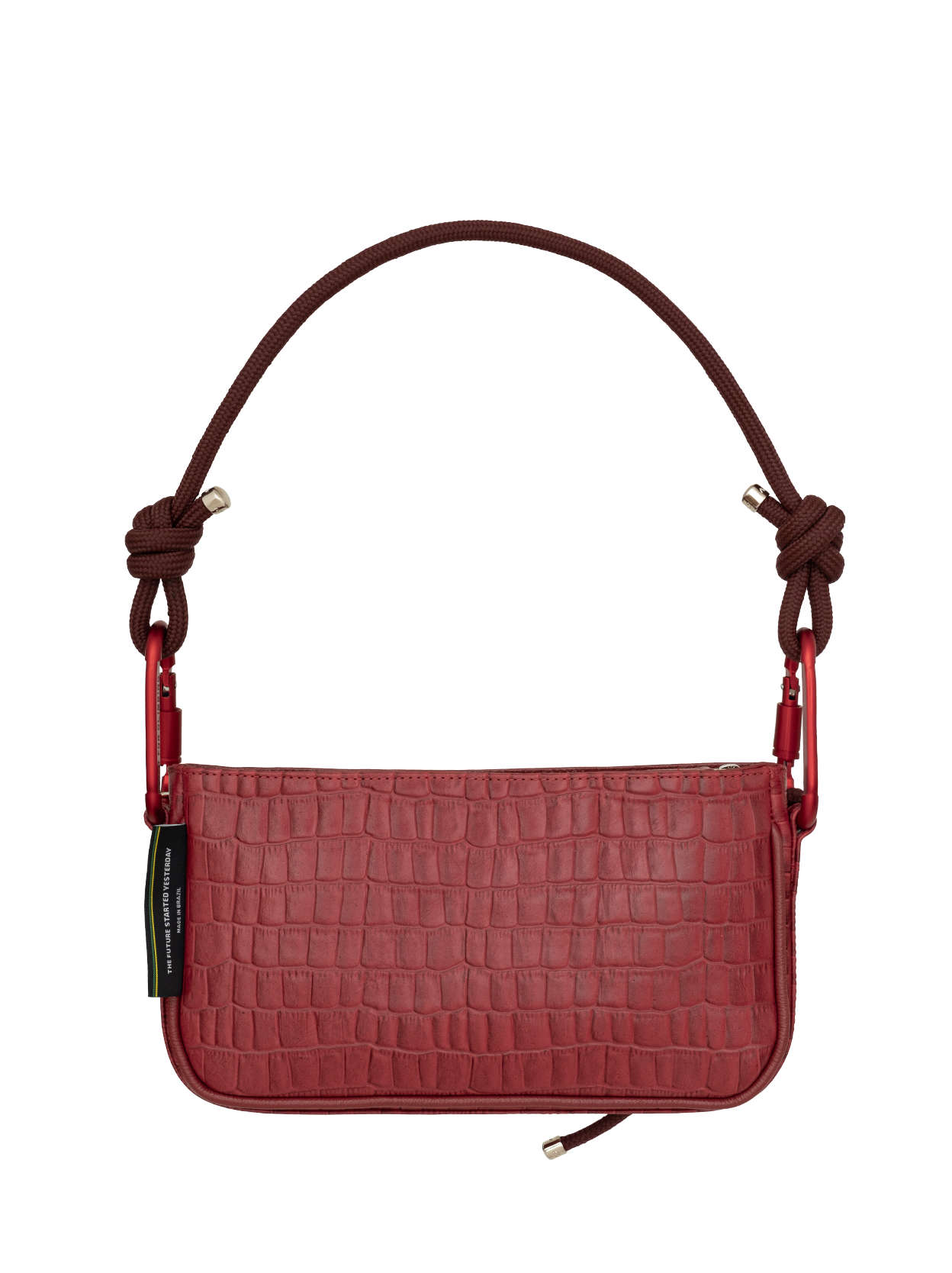 PARIS SHOULDER BAG - VERMELHO CROCO