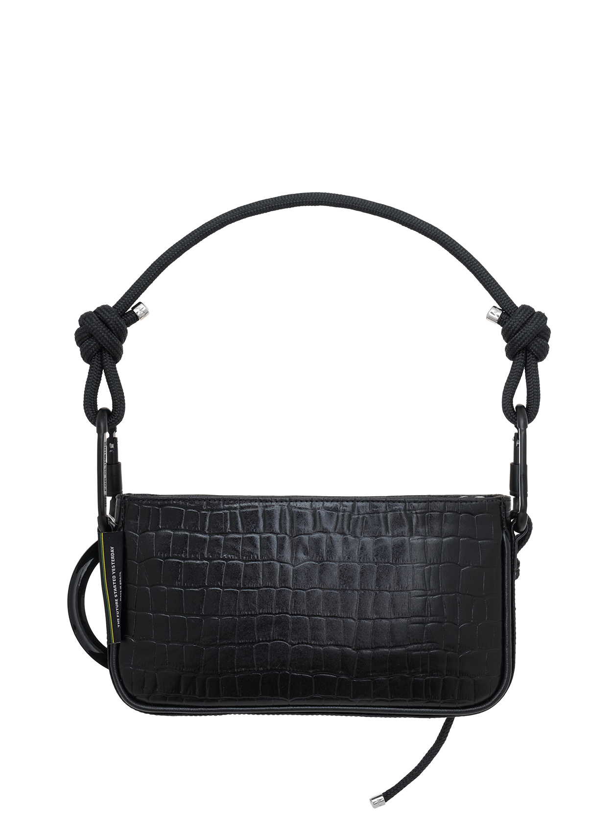 PARIS SHOULDER BAG - PRETO CROCO