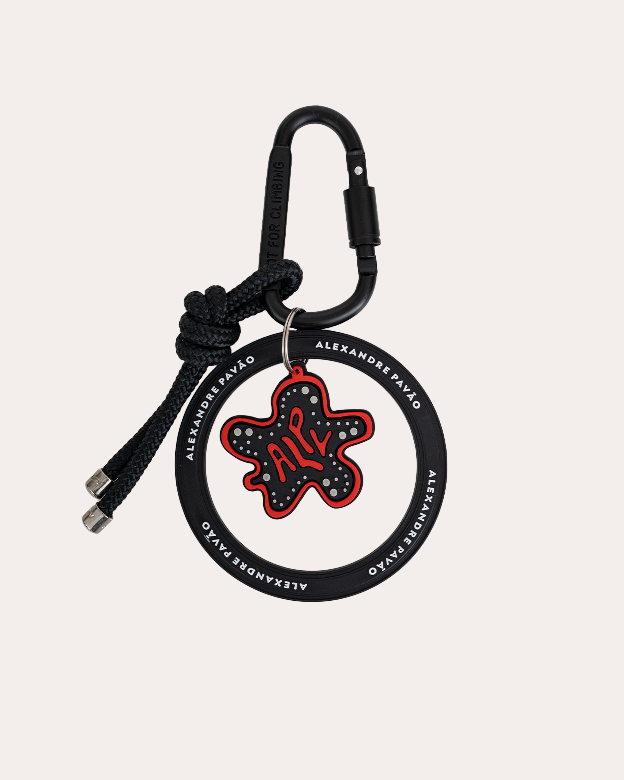 ALPV LOGO KEYCHAIN - PRETO