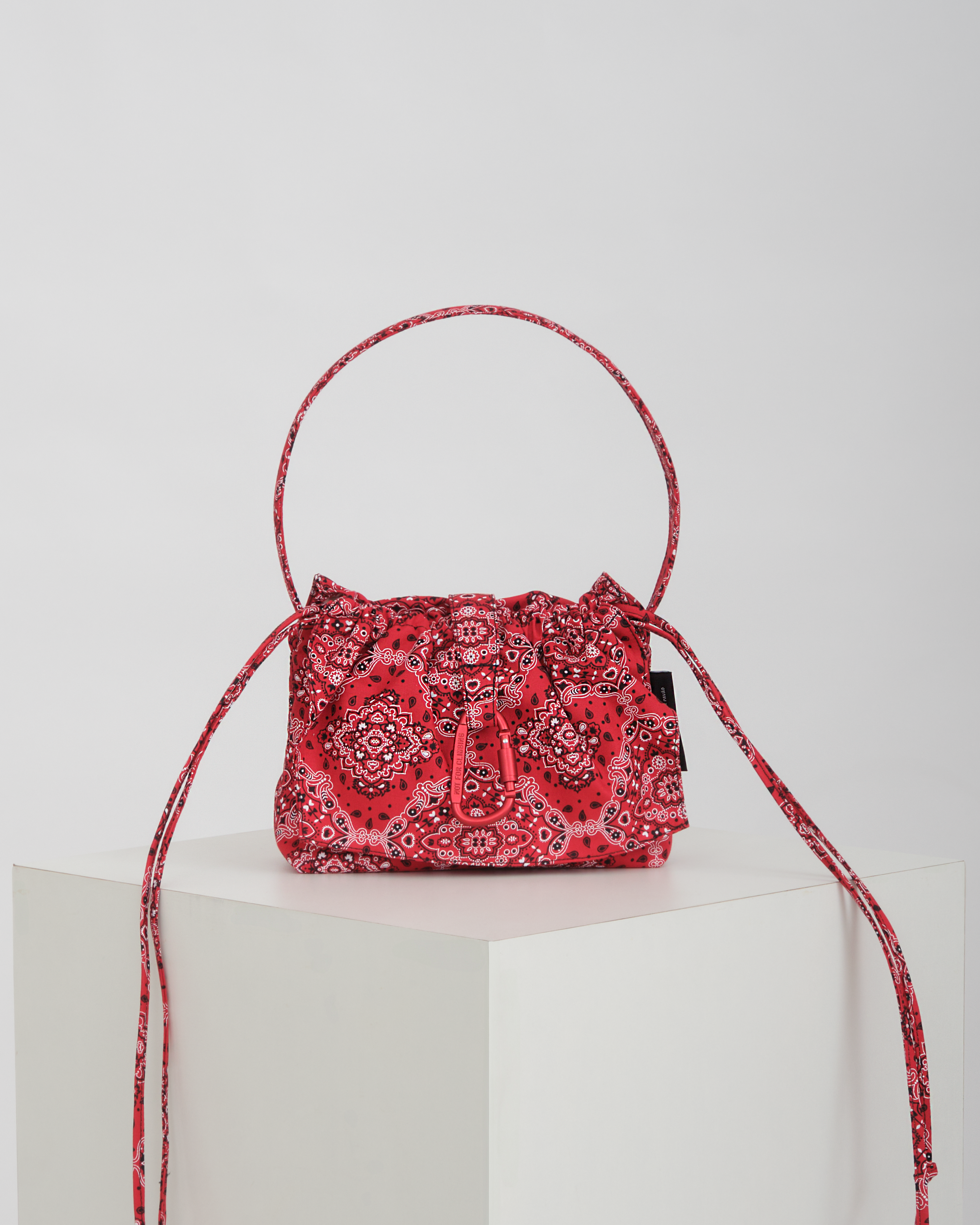 MARTIN SHOULDER BAG - BANDANA VERMELHO