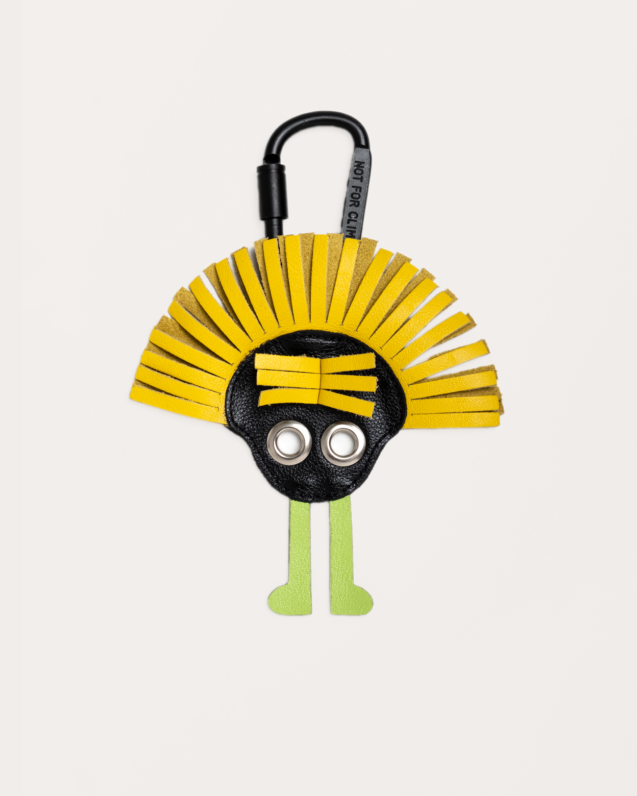 ALPV LEATHER KEYCHAIN - AMARELO