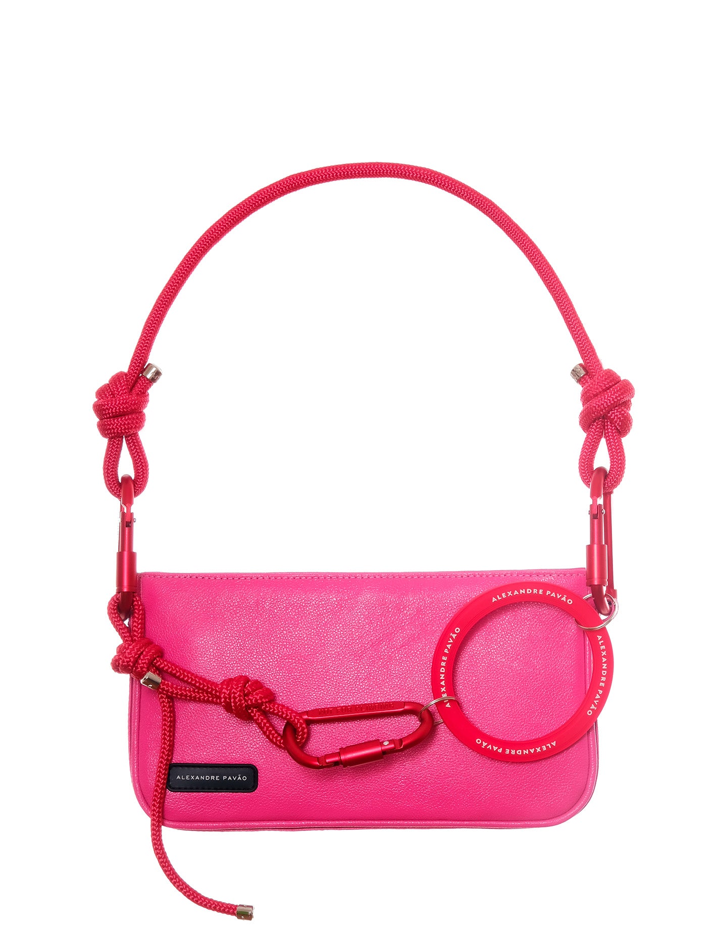 PARIS SHOULDER BAG - ROSA COM VERMELHO