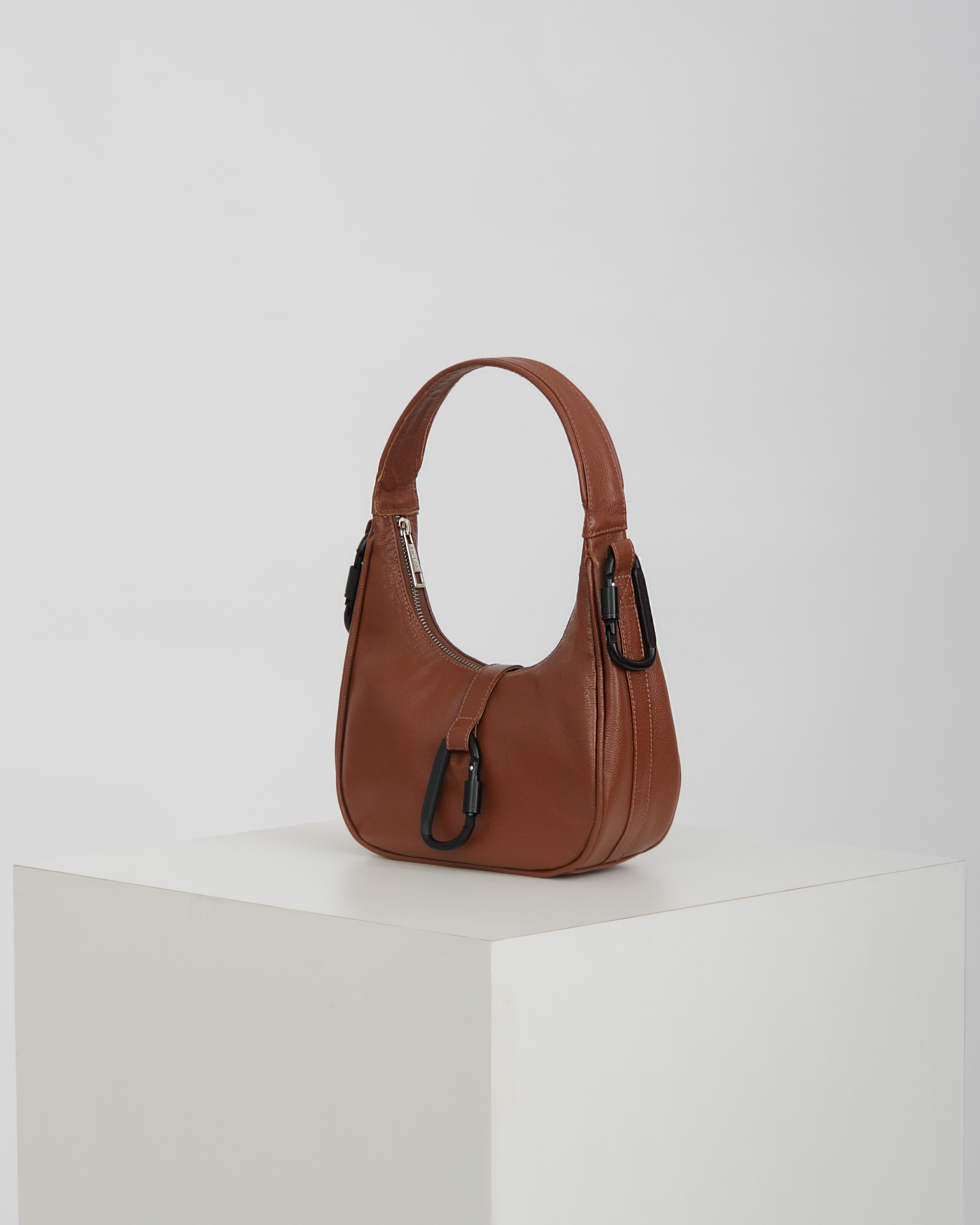 VLAD SHOULDER BAG SMALL - MARROM