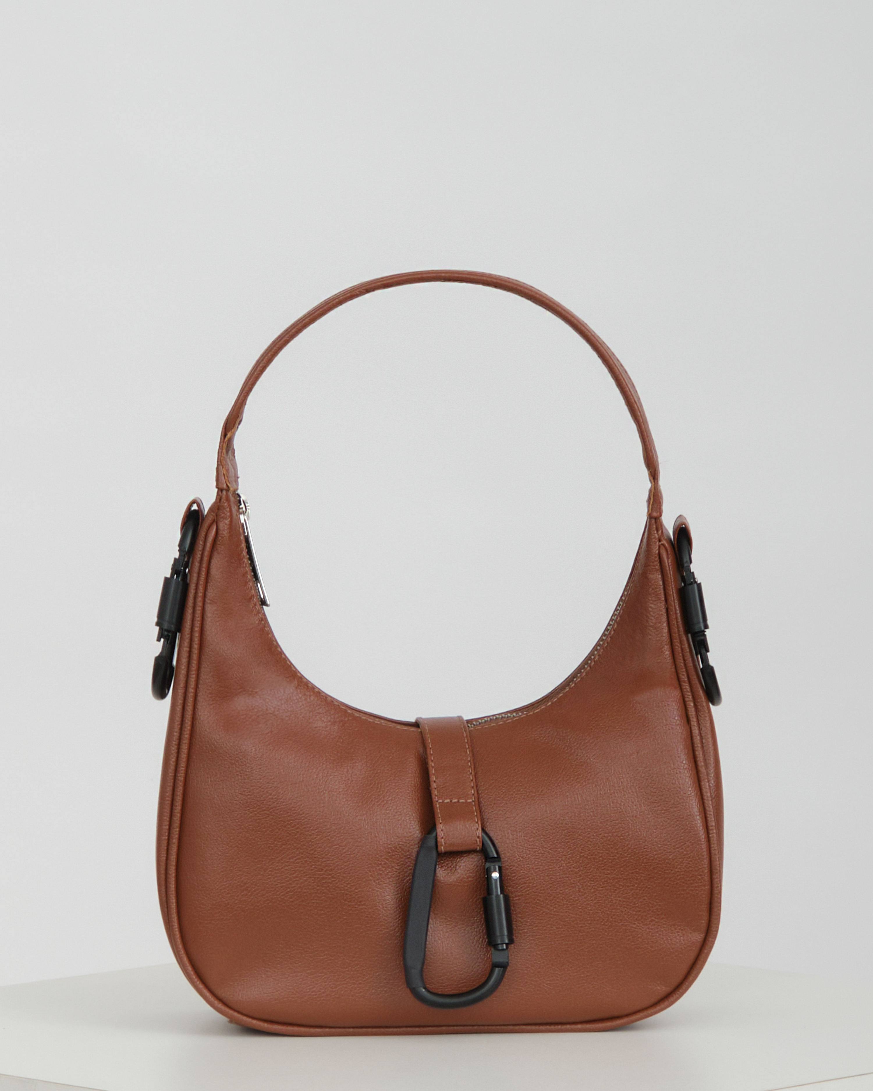 VLAD SHOULDER BAG SMALL - MARROM