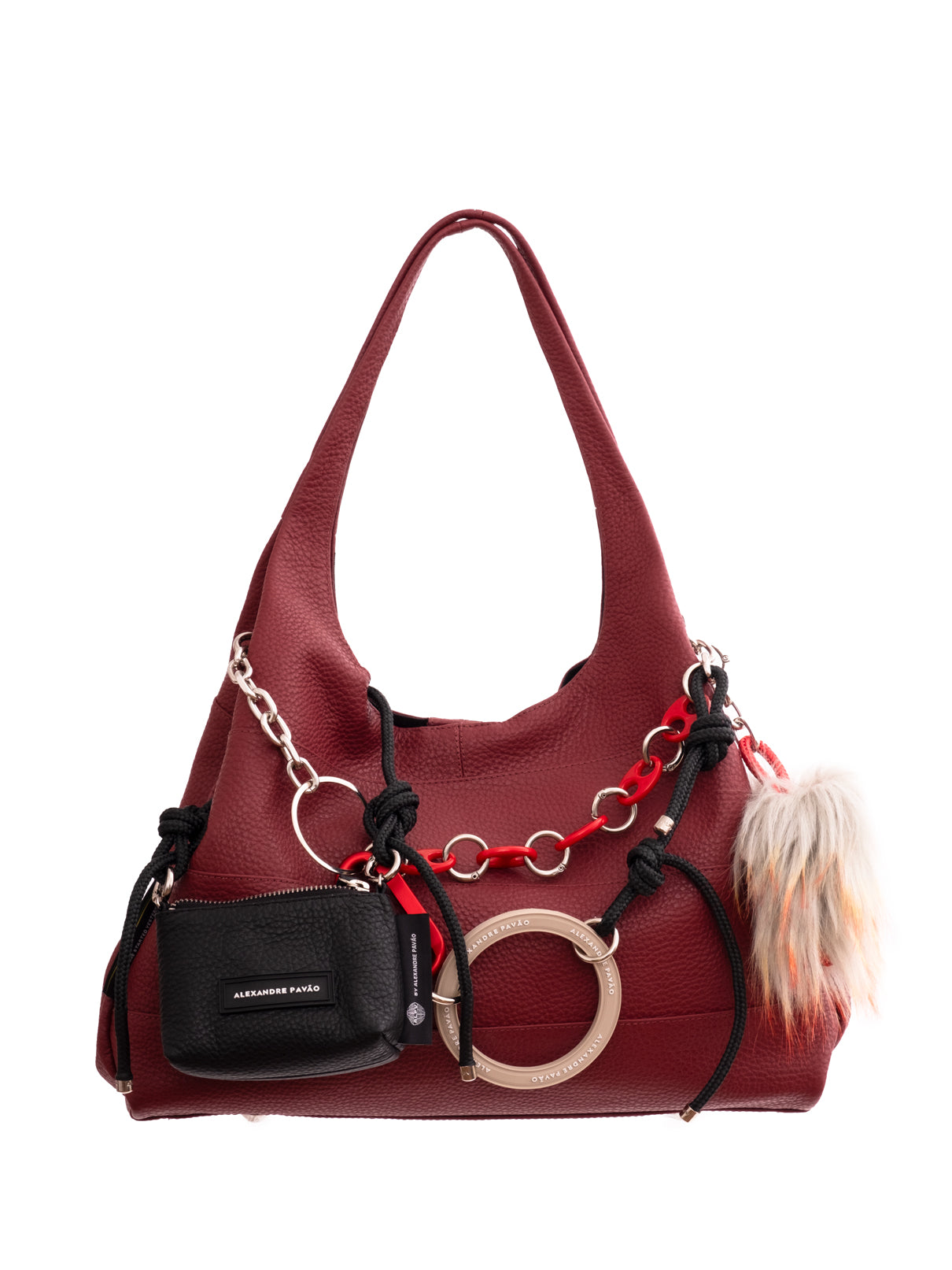 MARCIA SHOULDER BAG - BORDO